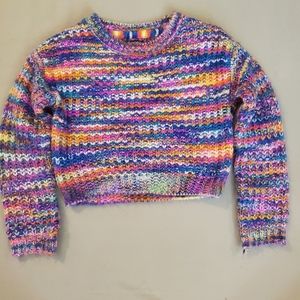 Warm cropped sweater